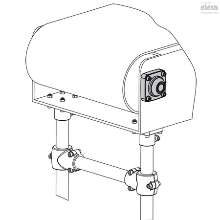 Elesa Support bearings, UCF.206-A-30-P UCF